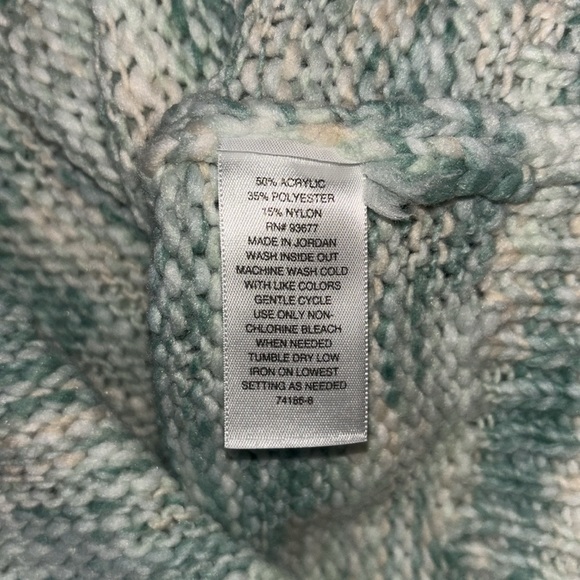 Arizona Juniors Womens Cropped Crew Neck Long Sleeve Pullover Sweater, Size S - Picture 9 of 10